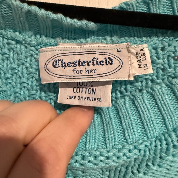 Vintage chesterfield for her knit top - Picture 2 of 3